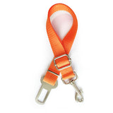 IntelWink Adjustable Dog Car Seat Belt Tether Strap - Yellow Single Safety Leash
