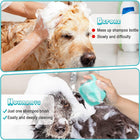 7-piece Set -blue)Grooming Tool Set For Cats & Dogs, Pet Bath Towel, Including Self-Cleaning Slicker Brush,Steel Comb, Nail Clippers & File,