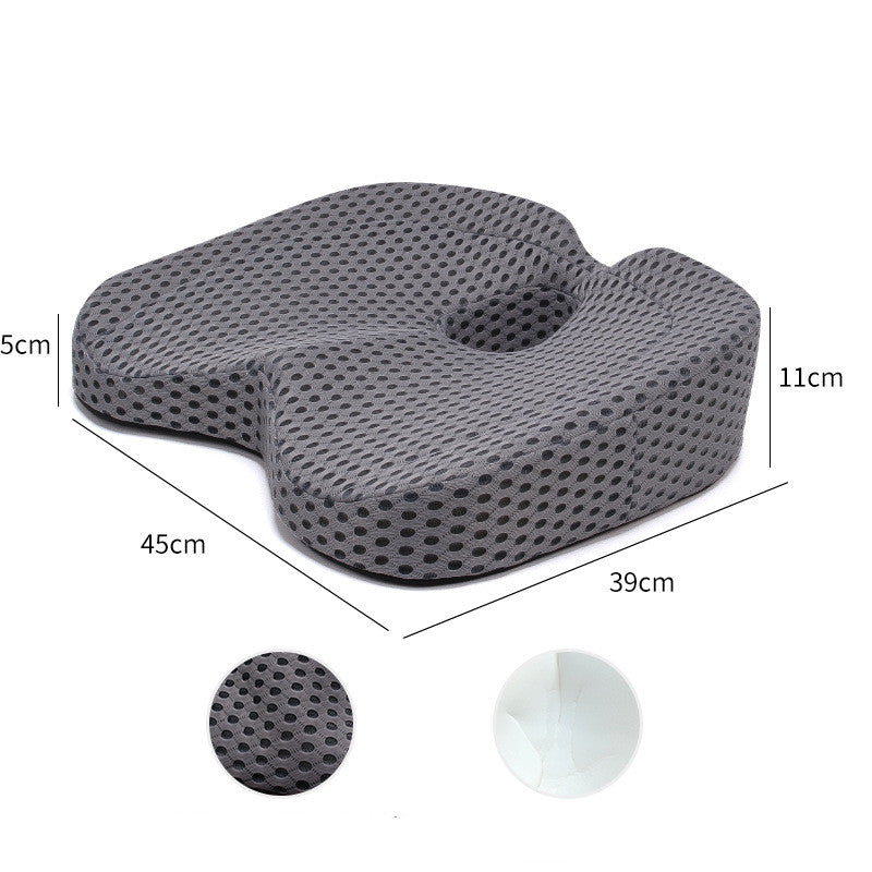IntelWink™ Memory Foam Car Seat Cushion – Ergonomic Coccyx & Sciatica Relief alternate angle