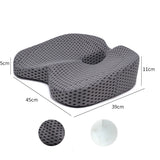 IntelWink™ Memory Foam Car Seat Cushion – Ergonomic Coccyx & Sciatica Relief - Ergonomic high-durability view 2