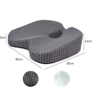 IntelWink™ Memory Foam Car Seat Cushion – Ergonomic Coccyx & Sciatica Relief - Ergonomic high-durability view 2