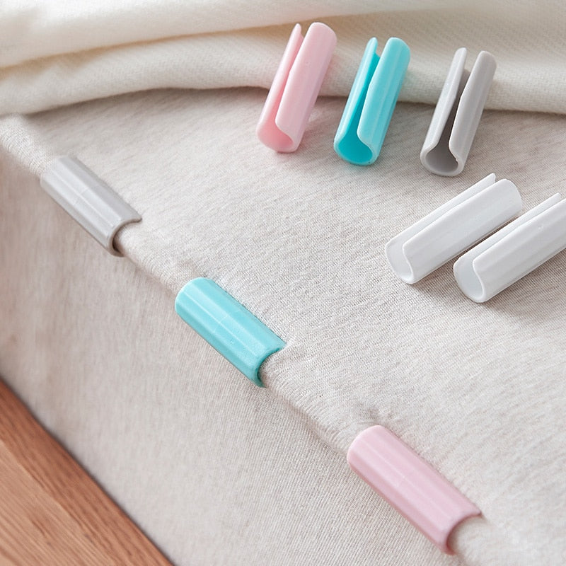 IntelWink™ Non-Slip Bed Sheet Clips & Fitted Mattress Corner Grippers