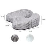 IntelWink Seat Cushion Ergonomic Dimensions (45cm x 39cm x 5/11cm Wedge)