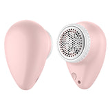 IntelWink Rechargeable Electric Fabric Shaver with 6-Blade Floating Turbine in Soft Pink