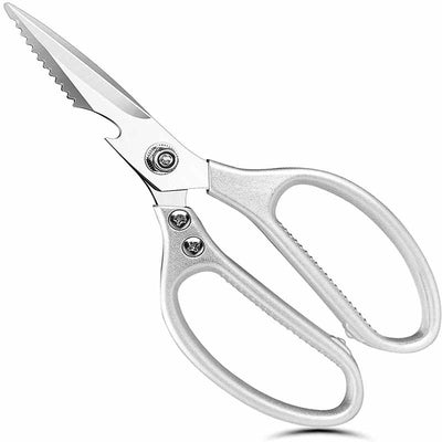 IntelWink Heavy-Duty Forged Stainless Steel Poultry Shears and Bone Cutter on white background