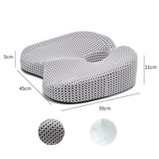 IntelWink™ Memory Foam Car Seat Cushion – Ergonomic Coccyx & Sciatica Relief
