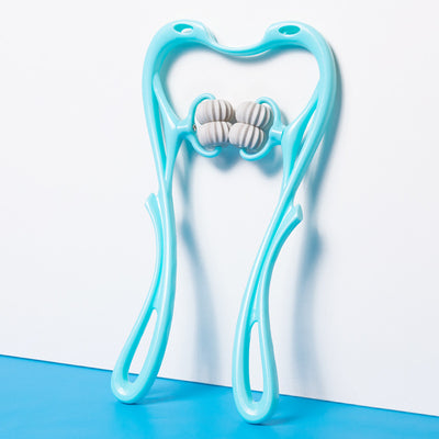 Dual-Pressure 6-Roller Neck & Trigger Point Massager