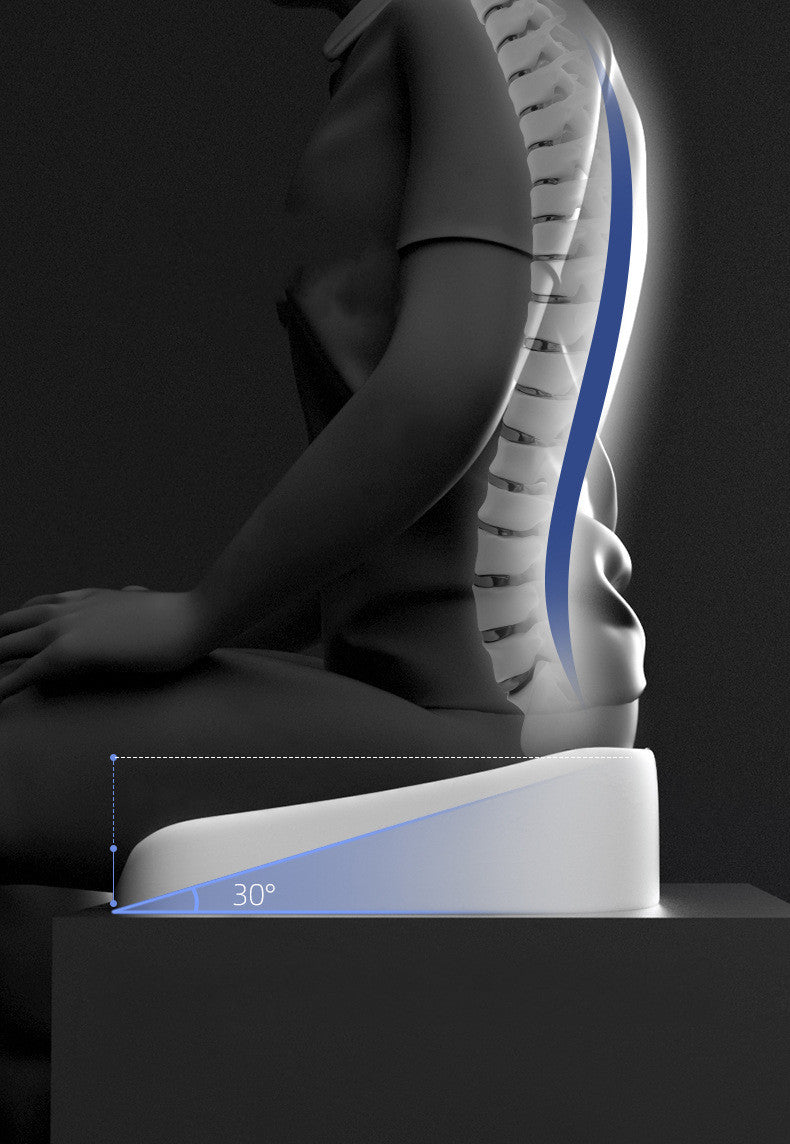 After: IntelWink 30-Degree Wedge Aligns Spine & Suspends Coccyx Tailbone