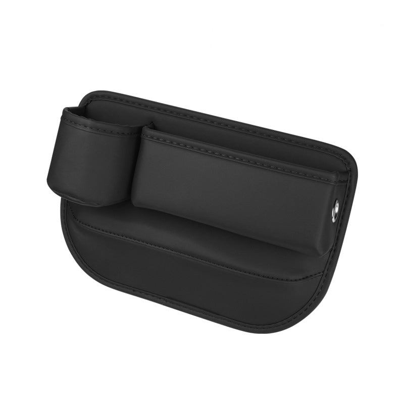 Universal car seat gap filler organizer - Driver Seat in Black