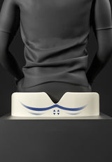 Rear Anatomical Coccyx Tailbone Cutout Channel for Zero Direct Pressure