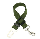 IntelWink Adjustable Dog Car Seat Belt Tether Strap - Classic Black Single Safety Leash