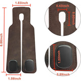 IntelWink car seat headrest hook dimensions and universal headrest post slot fitment specifications