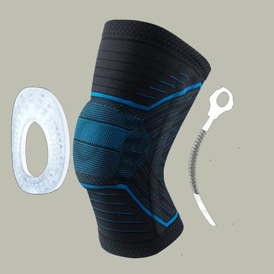 IntelWink Knee Compression Brace Shock-Absorbing Silicone Patella Cushion Close-Up