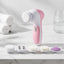 5-in-1 Dual-Speed Rotary Facial Cleansing & Exfoliating Brush