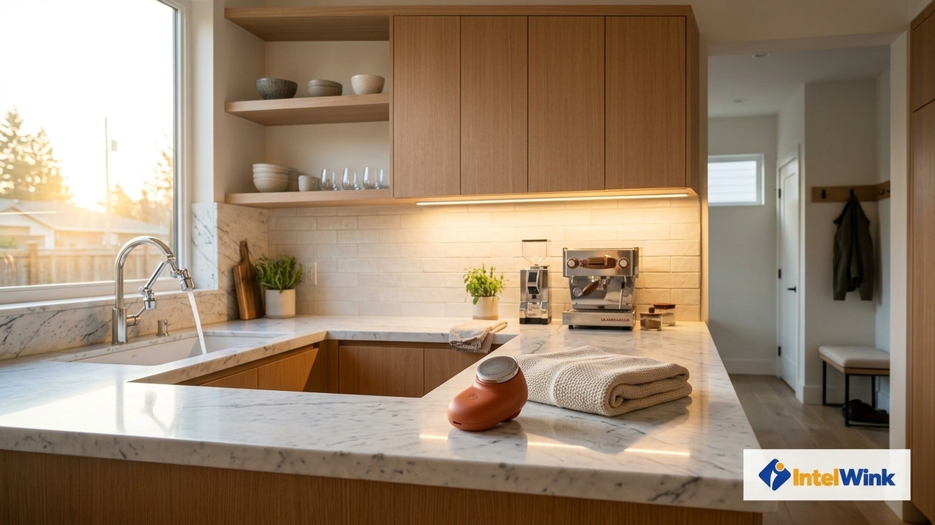 IntelWink Modern Scandinavian Living Room and Smart Home Organization
